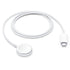 Wireless Apple Watch Magnetic to Type-C Fast Charger-White
