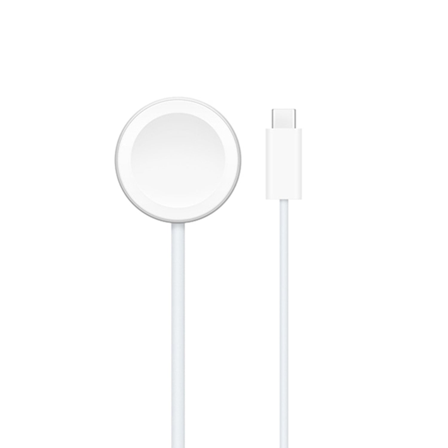 Wireless Apple Watch Magnetic to Type-C Fast Charger-White