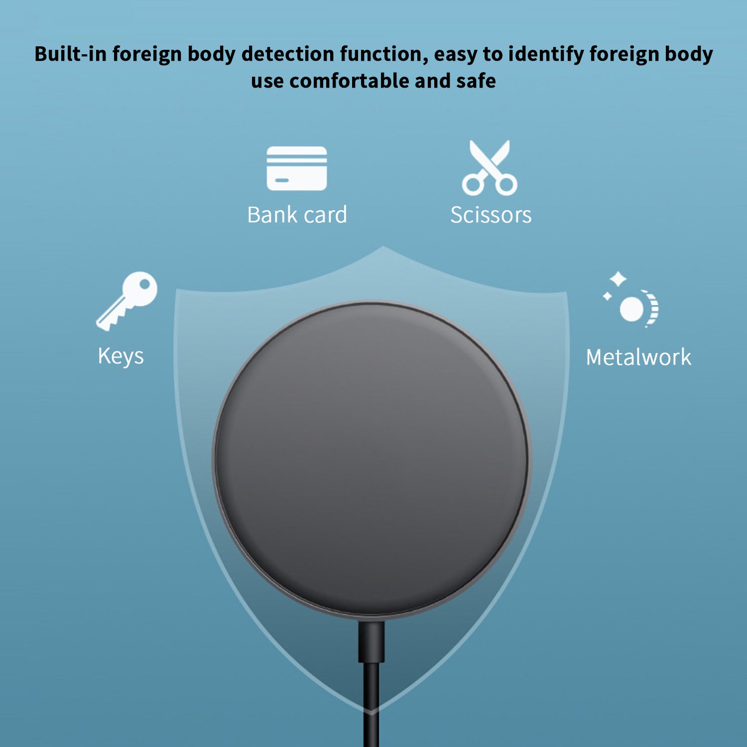 Magnetic wireless charging stand