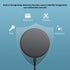 Magnetic wireless charging stand