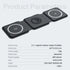 3 in 1 Wireless MagSafe Collapsible Charger