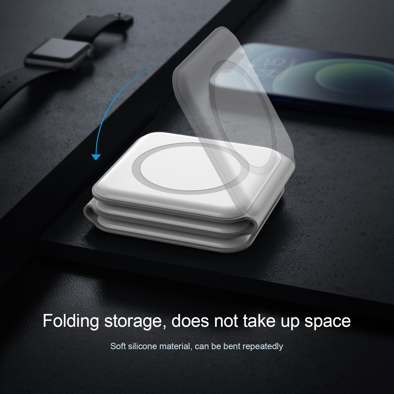3 in 1 Wireless MagSafe Collapsible Charger