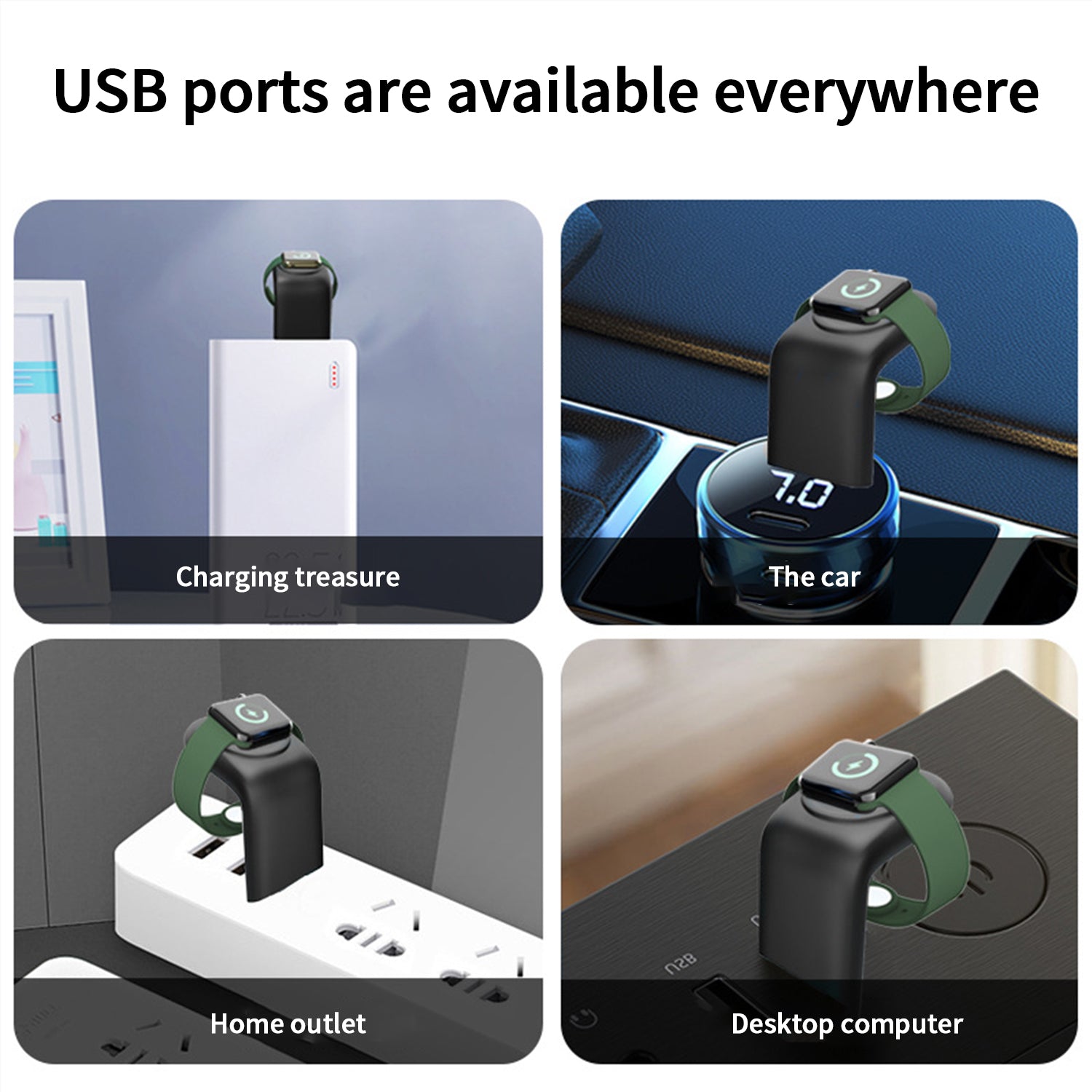 3 in 1 Wireless MagSafe Collapsible Charger