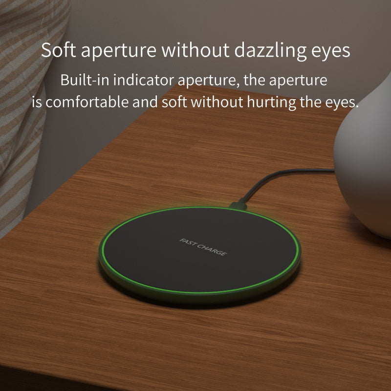 15W ultra-thin round wireless charger