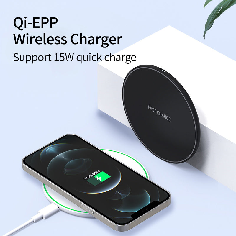 15W ultra-thin round wireless charger
