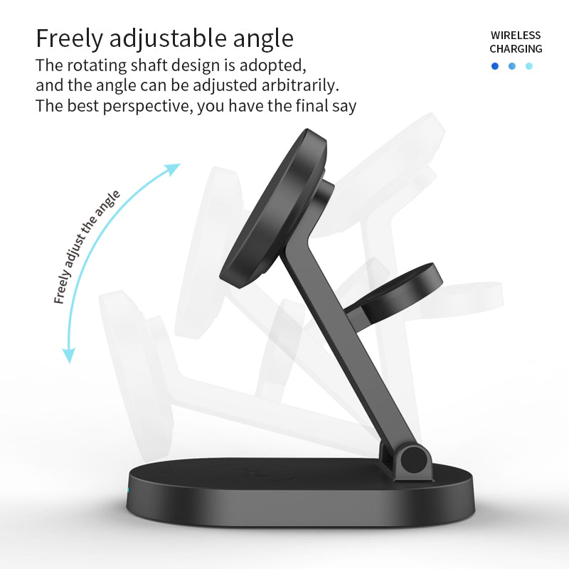 4 in 1 Wireless MagSafe Collapsible Charger