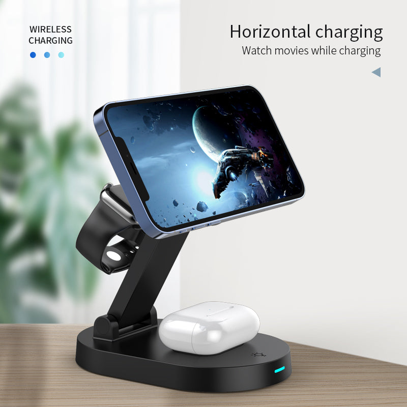 4 in 1 Wireless MagSafe Collapsible Charger