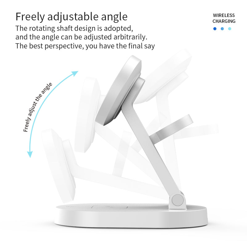4 in 1 Wireless MagSafe Collapsible Charger