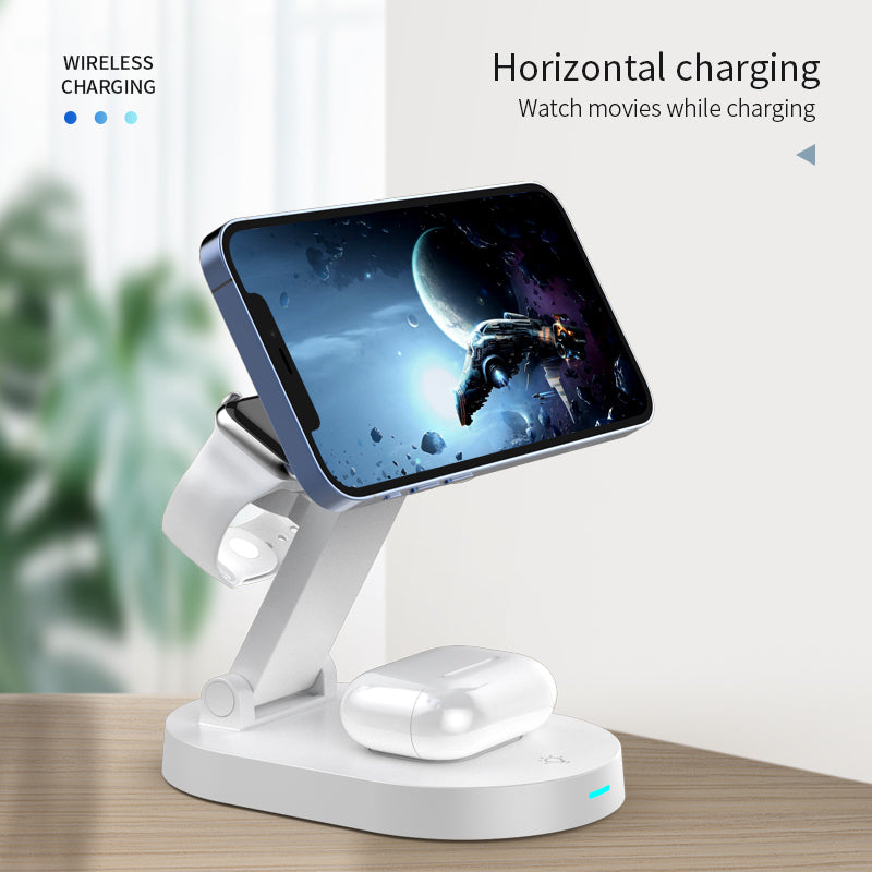 4 in 1 Wireless MagSafe Collapsible Charger