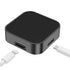 2 in 1 Portable Metal Magnetic Wireless Charger for Apple Watch 7 6 5 4 3 2 1 SE Usb C Fast Charging Pad Cargador