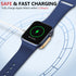 2 in 1 Portable Metal Magnetic Wireless Charger for Apple Watch 7 6 5 4 3 2 1 SE Usb C Fast Charging Pad Cargador