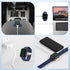 2 in 1 Portable Metal Magnetic Wireless Charger for Apple Watch 7 6 5 4 3 2 1 SE Usb C Fast Charging Pad Cargador