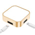 2 in 1 Portable Metal Magnetic Wireless Charger for Apple Watch 7 6 5 4 3 2 1 SE Usb C Fast Charging Pad Cargador