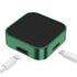 2 in 1 Portable Metal Magnetic Wireless Charger for Apple Watch 7 6 5 4 3 2 1 SE Usb C Fast Charging Pad Cargador