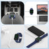 2 in 1 Portable Metal Magnetic Wireless Charger for Apple Watch 7 6 5 4 3 2 1 SE Usb C Fast Charging Pad Cargador