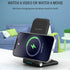 15w Fast Wireless Charger 3 In 1 Wireless Charging Stand For iPhone For Airpods For Iwatch