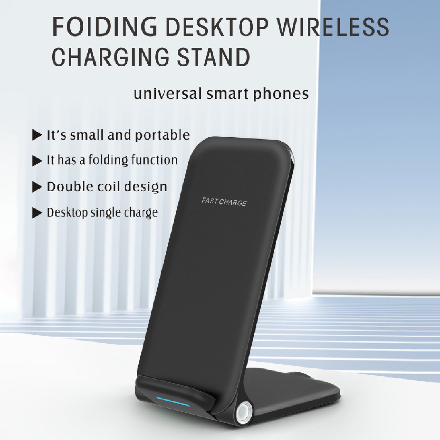 15w Fast Wireless Charger 3 In 1 Wireless Charging Stand For iPhone For Airpods For Iwatch