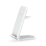 15 W 3 in 1 Wireless Fast Charger - Universal Compatibility, Foldable & Portable Design