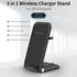 15 W 3 in 1 Wireless Fast Charger - Universal Compatibility, Foldable & Portable Design