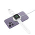 3 in 1 MagSafe Wireless Charging Cable USB and Type-C Ports Compatible with iPhone 15/14/13/12 Series-White