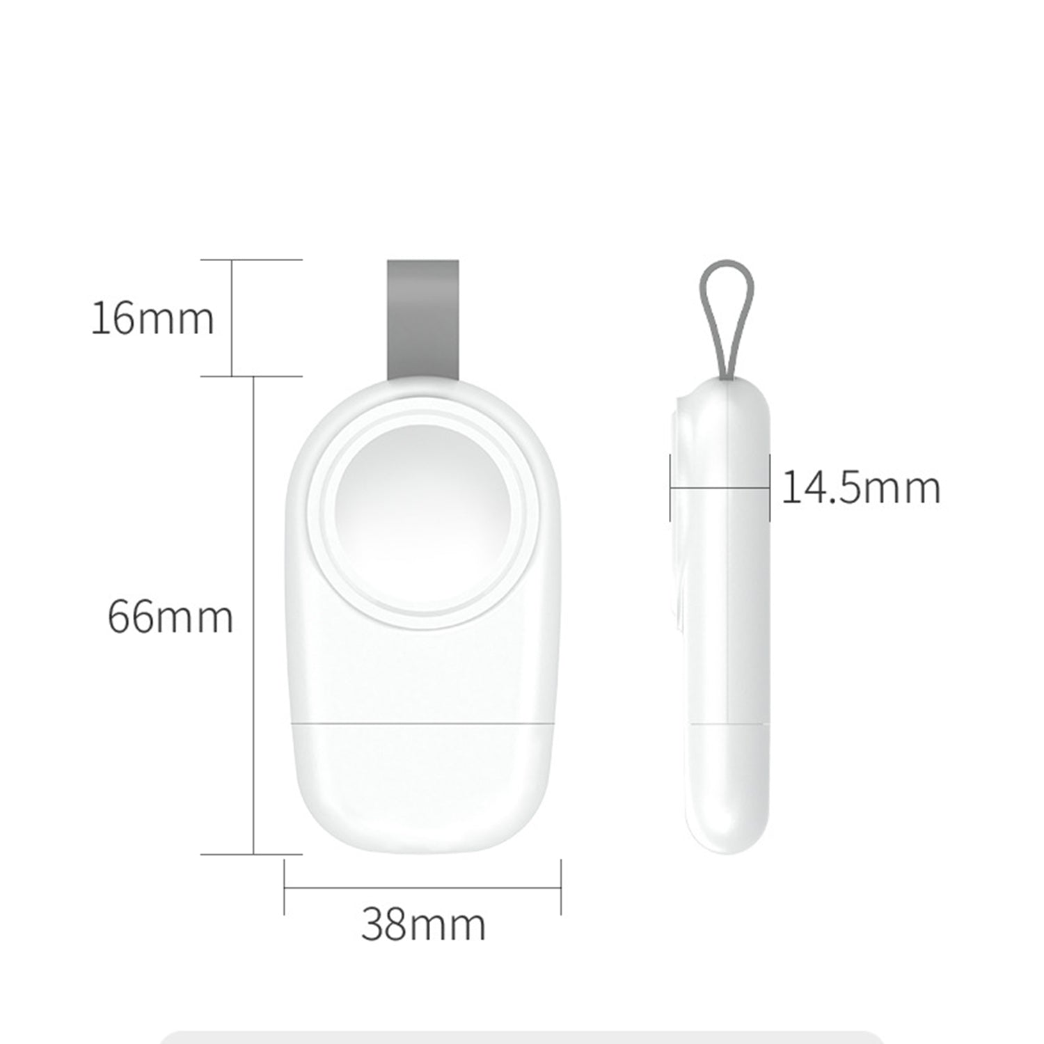 Portable Apple Watch Wireless Charger - Fast Charging, Sturdy Build, Precision