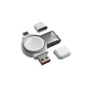 2 in 1 Wireless Apple Watch Magnetic portable Charger-White