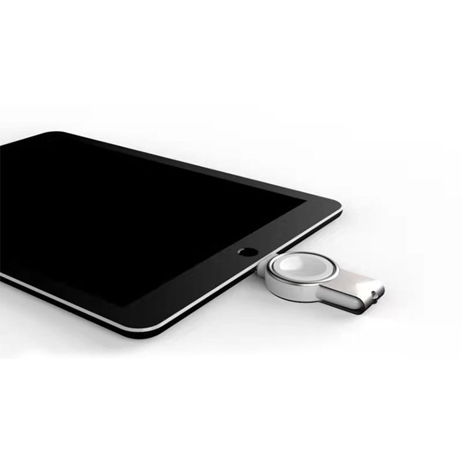 2 in 1 Wireless Apple Watch Magnetic portable Charger-White