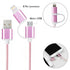 2 in 1 Nylon Braided Cable for Android/Apple Products (3FT)