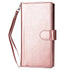Samsung Galaxy S22 Ultra 2 IN 1 Leather Wallet Case with 9 Credit Card Slots and Removable Back Cover
