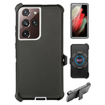 Galaxy S21 Ultra  Full Protection Heavy Duty Case  with Kickstand Belt Clip