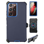 Galaxy S21 Ultra  Full Protection Heavy Duty Case  with Kickstand Belt Clip
