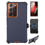 Galaxy S21 Ultra  Full Protection Heavy Duty Case  with Kickstand Belt Clip