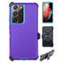 Galaxy S21 Ultra  Full Protection Heavy Duty Case  with Kickstand Belt Clip