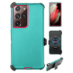 Galaxy S21 Ultra  Full Protection Heavy Duty Case  with Kickstand Belt Clip