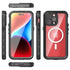 iPhone 15 Pro Max 360 Full Protective Waterproof Case With Built-in Screen Fingerprint Protector
