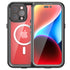iPhone 15 Pro Max 360 Full Protective Waterproof Case With Built-in Screen Fingerprint Protector