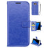 Real Plain Leather Wallet Case for Galaxy S7 Edge