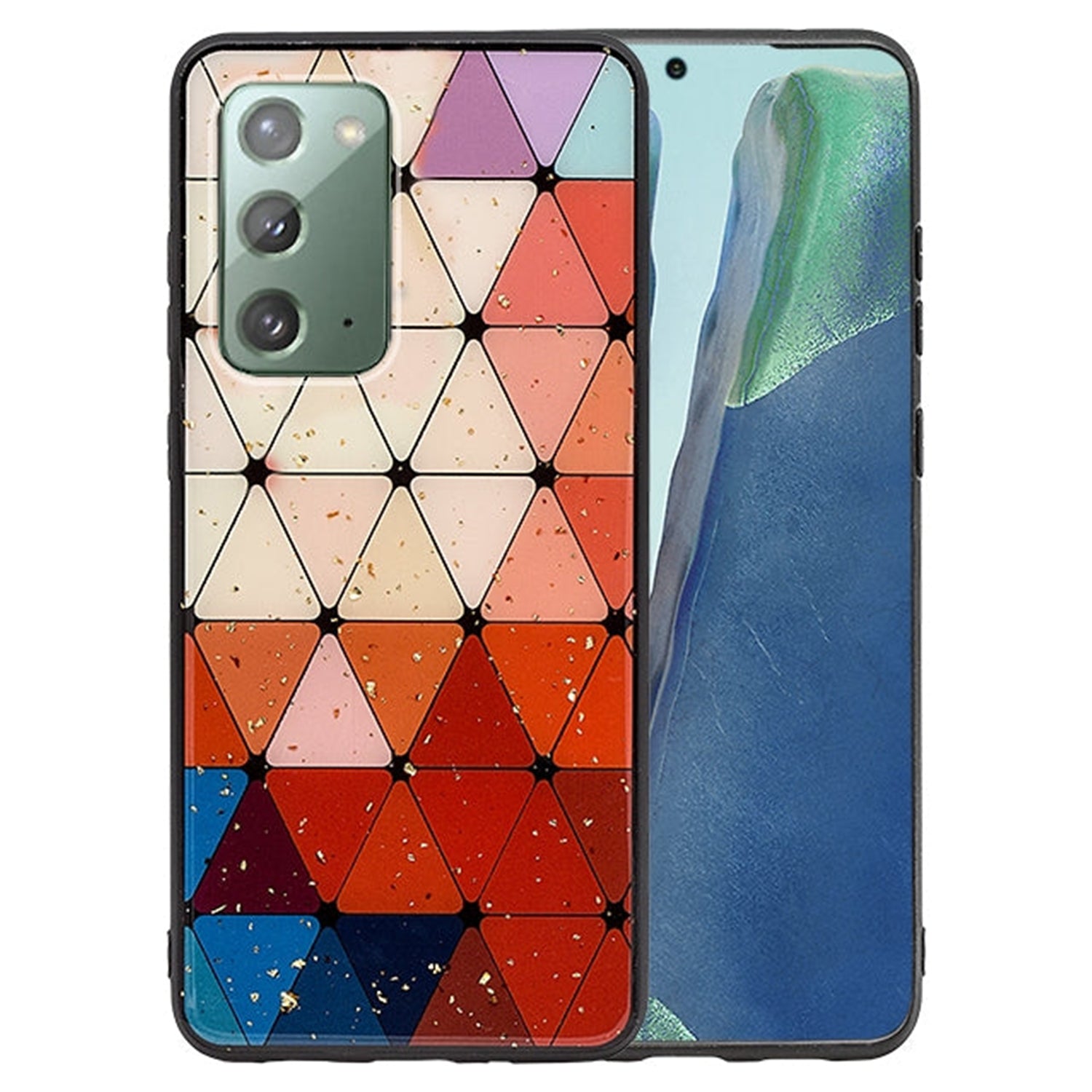 Samsung Galaxy Note 20 (6.7") Colorful Fashion Pattern Print Case TPU Soft Gel Protective Cover