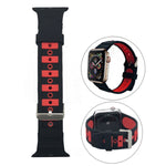 Embedded two colors replacement bands for Apple Watch 7/6/5/4/3/2/1(42MM/44MM/45MM)