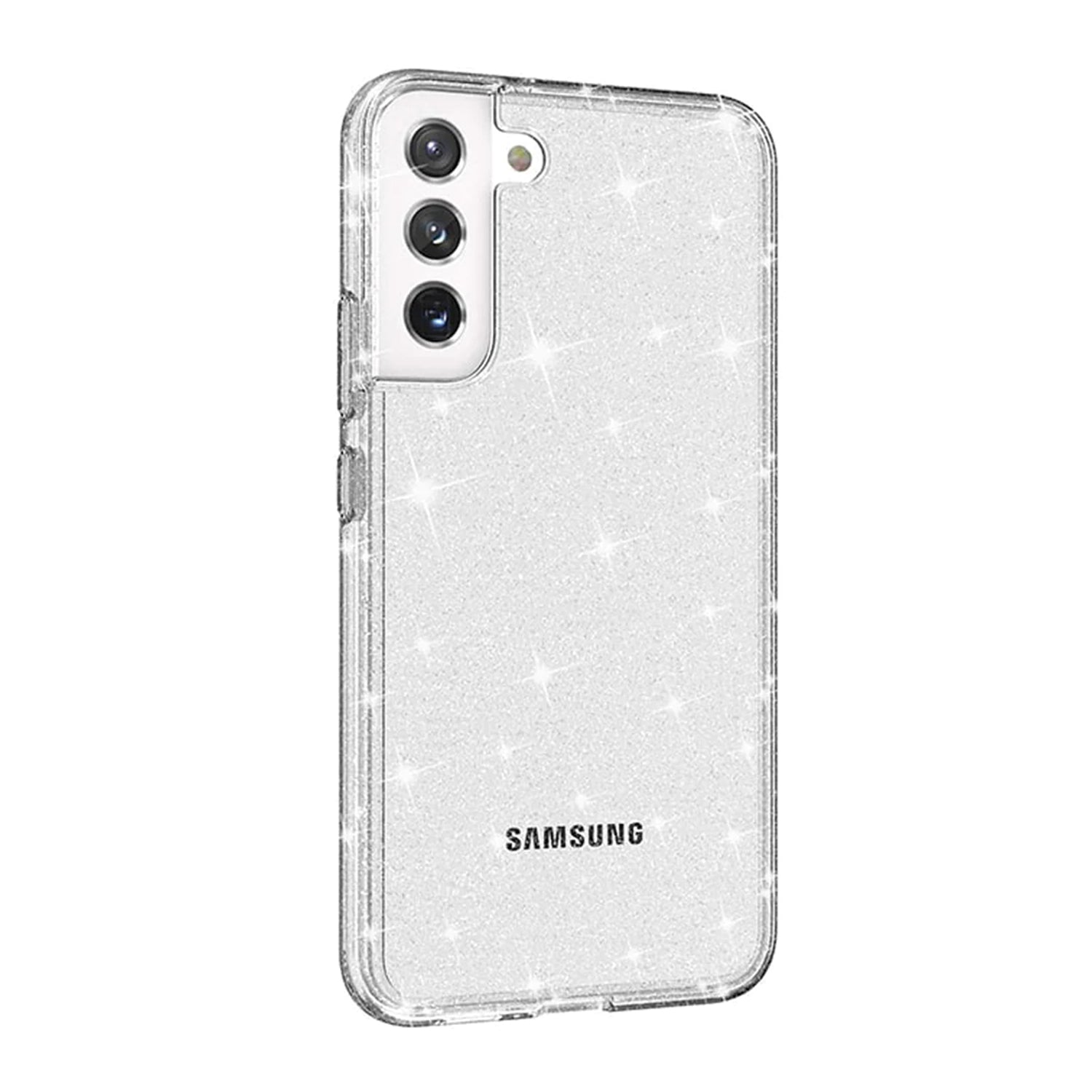 Shiny Transparency Phone Case for Samsung Galaxy S21 Plus
