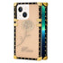 iPhone 14/13 TPU Rose print diamond fashion color case