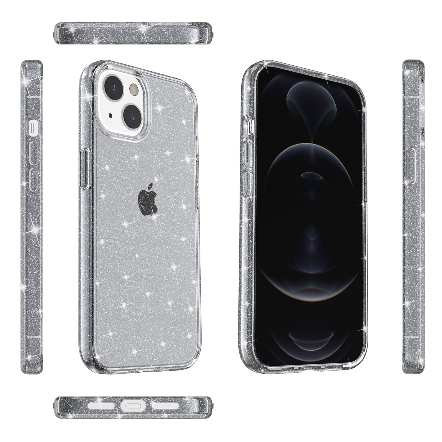 iPhone 13 mini Shiny Transparency Phone Case