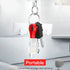 3 in 1 Key Chain USB Charge Cable Micro USB Type C Lighting Charger Cable For iPhone/Samsung/Android