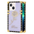 iPhone 14/13 TPU Rose print diamond fashion color case