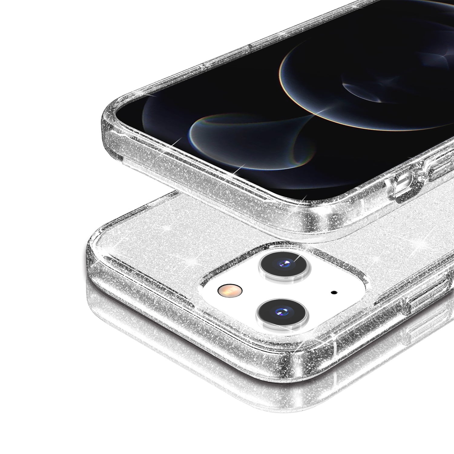 iPhone 13 mini Shiny Transparency Phone Case