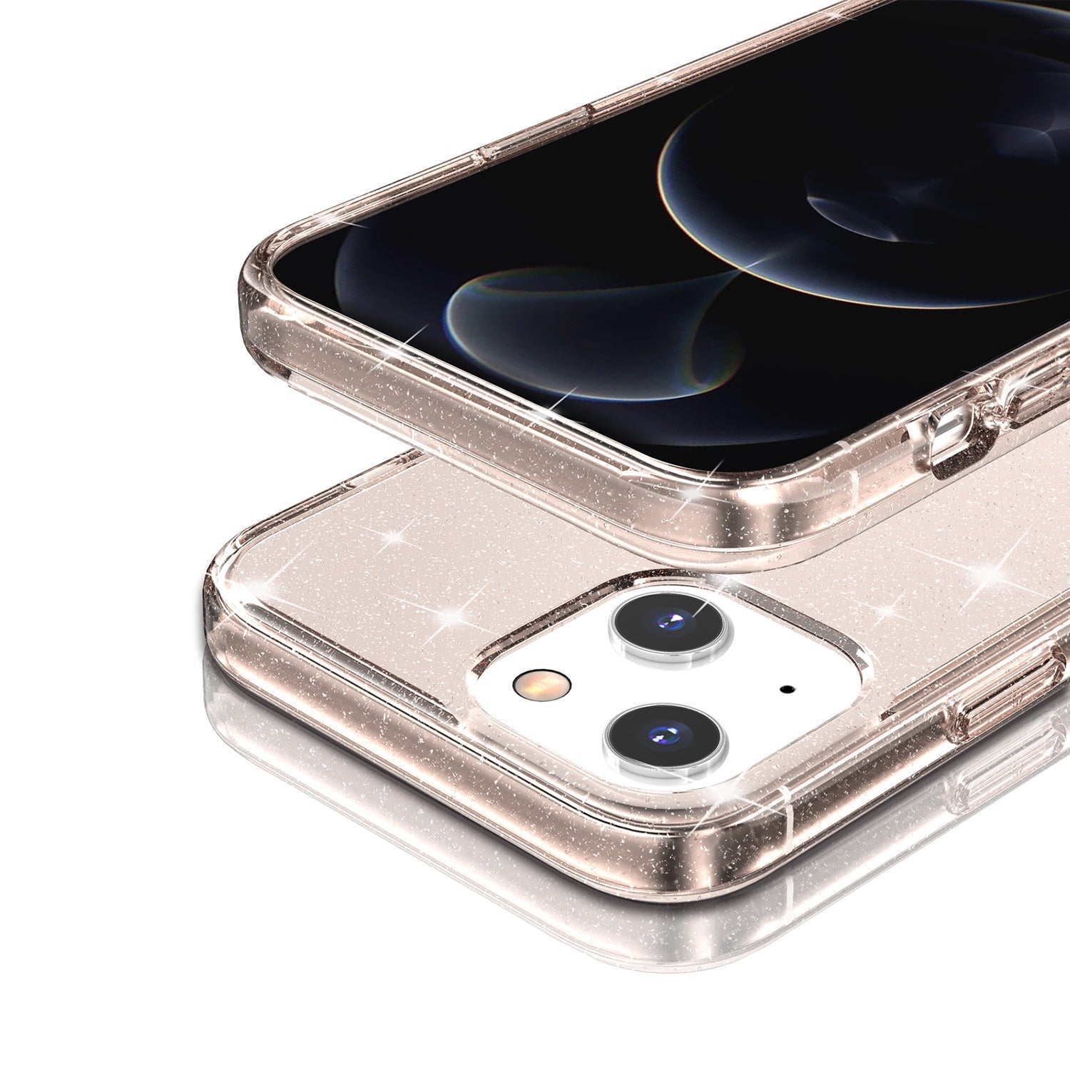 iPhone 13 mini Shiny Transparency Phone Case