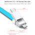 3 in 1 Key Chain USB Charge Cable Micro USB Type C Lighting Charger Cable For iPhone/Samsung/Android