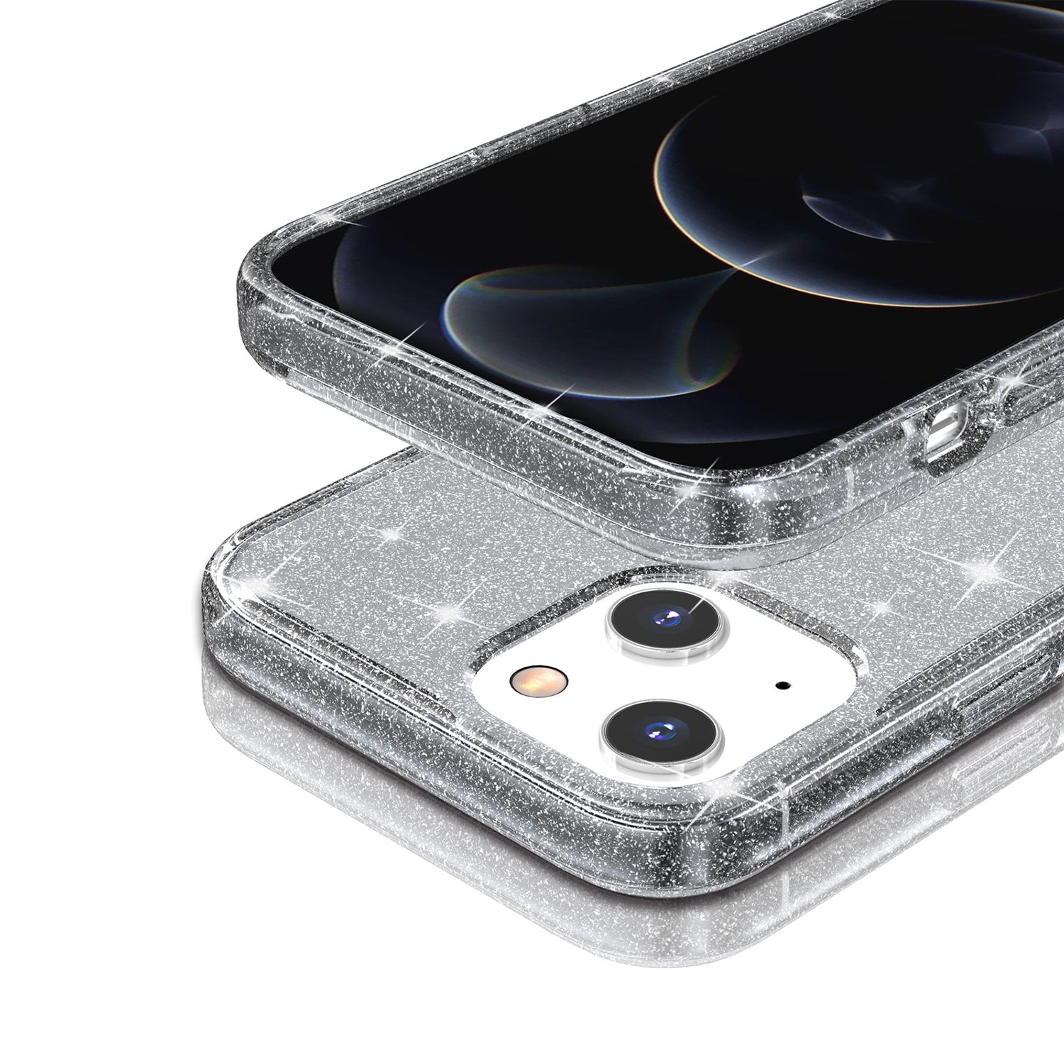 iPhone 13 mini Shiny Transparency Phone Case