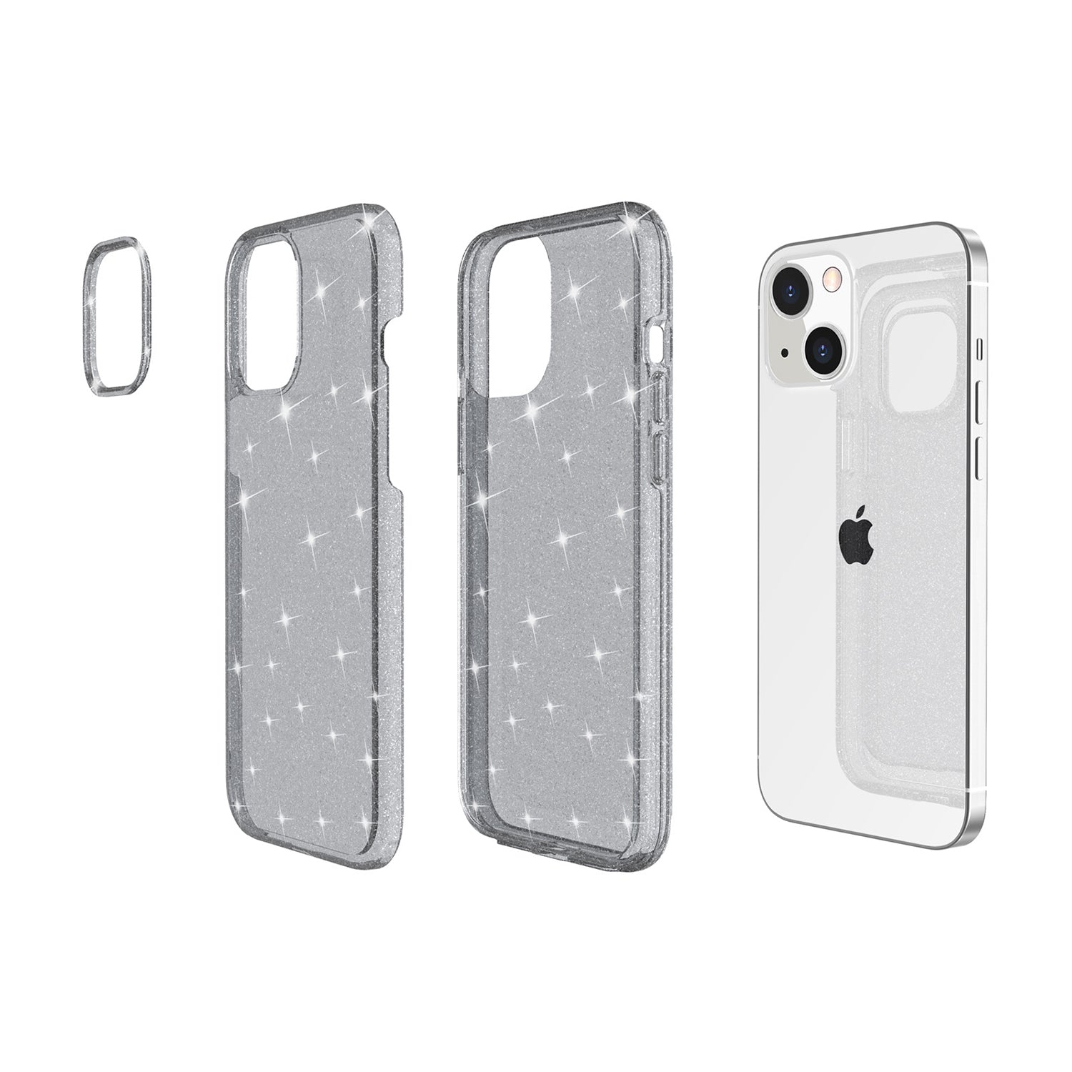iPhone 13 mini Shiny Transparency Phone Case