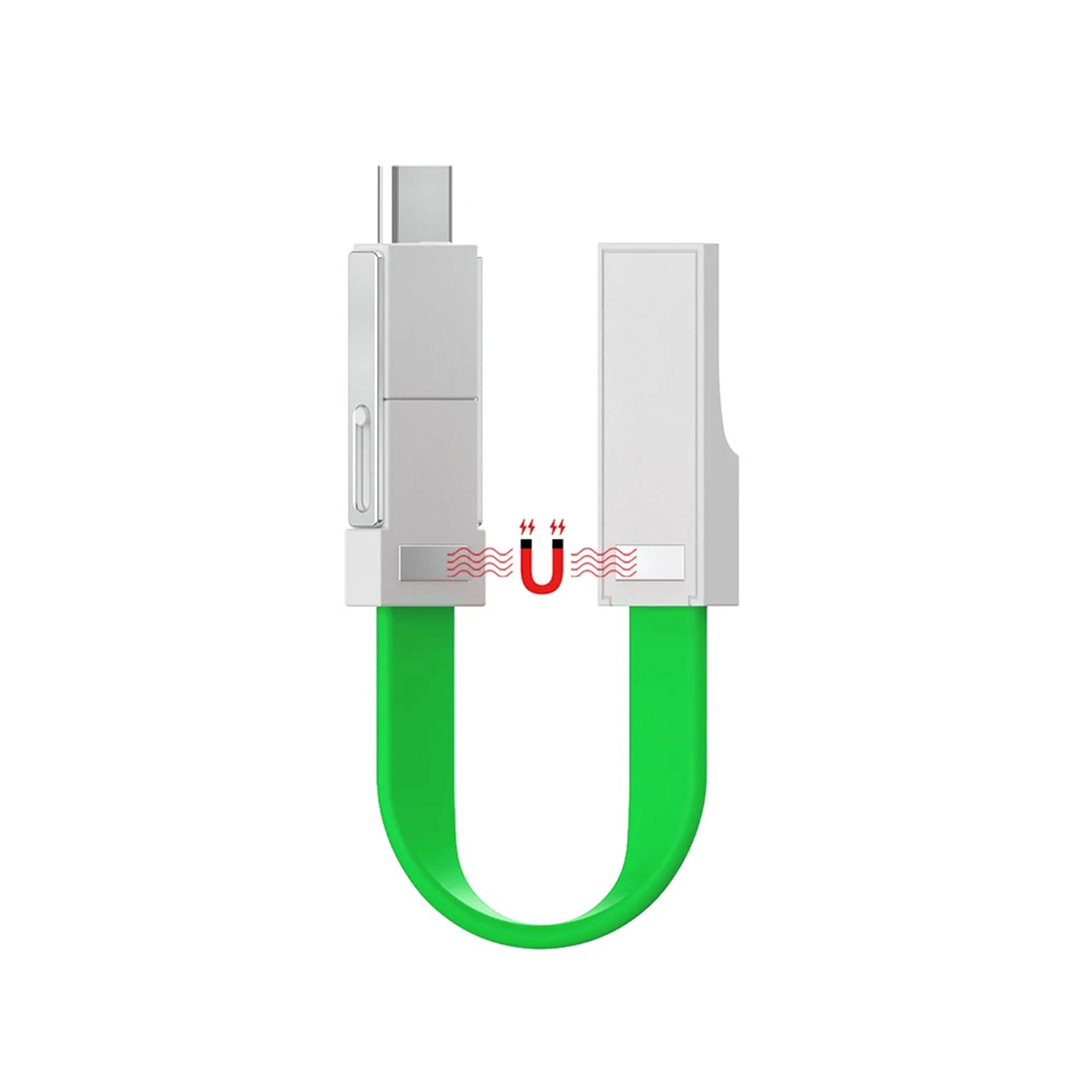 3 in 1 Key Chain USB Charge Cable Micro USB Type C Lighting Charger Cable For iPhone/Samsung/Android